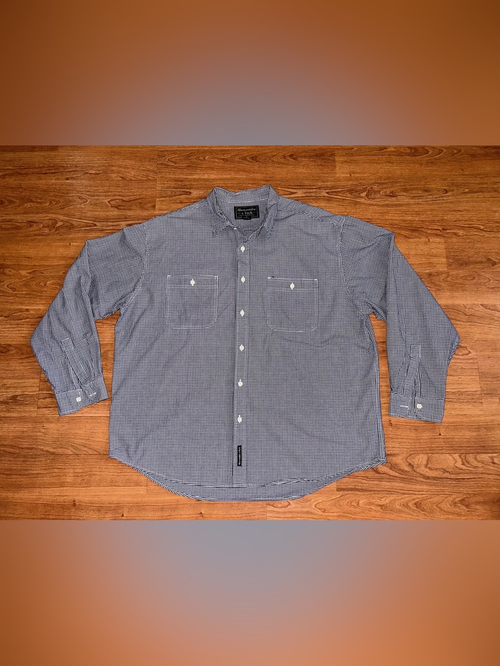 Vintage Abercrombie and Fitch button-down shirt size XL, fit 2XL